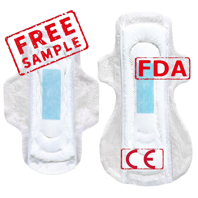 Wholesale Ultra Thin Pads with Flexi Wings for Period Regular Absorbency Unscented 280mm Maxi Organic Cotton Feminine Pads Women Sanitary Napkins