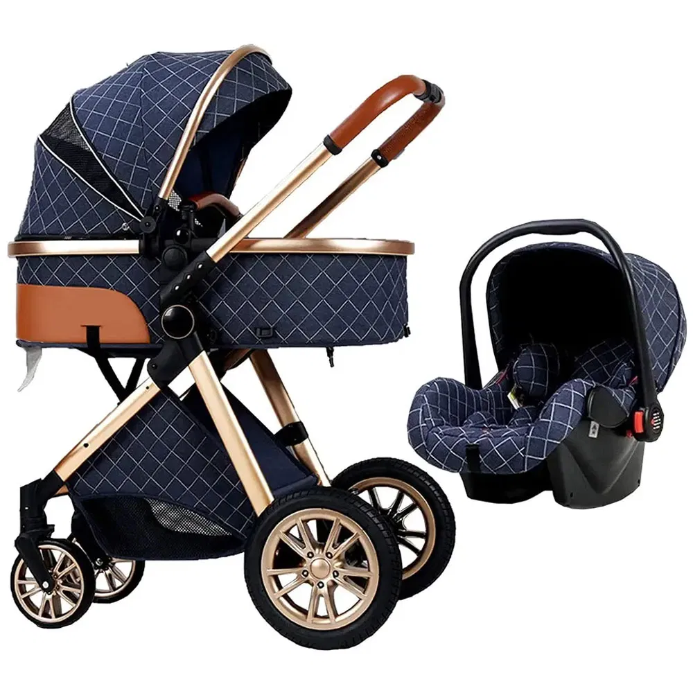 New Born Travel System Baby Stroller 3 in 1 with Car Seat