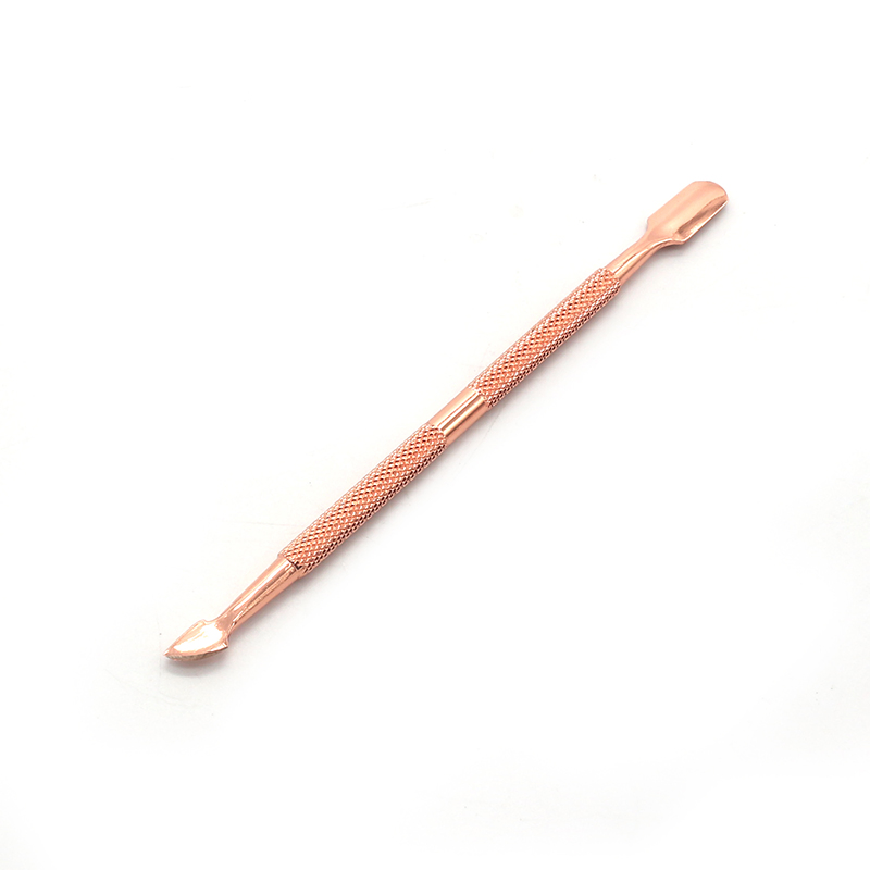 Stainless Steel Dead Skin Remover Nails Cuticle Pusher Cutter Fork Spoon Scraper Gel Polish Push Manicures Nail Accessory