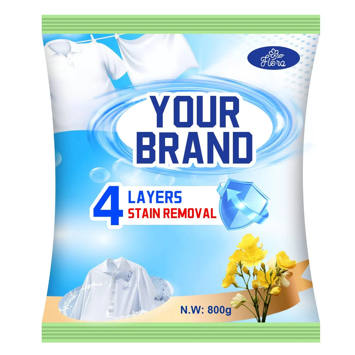 OEM Detergent Powder Bulk Supply Rich Foam Cheap Laundry Detergent Personal Care Household Cleaning Washing Powder