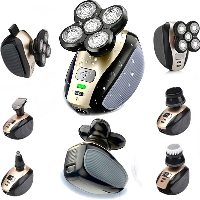 Advanced Men's Shaving Razor with High-Tech Electric Trimmer Design