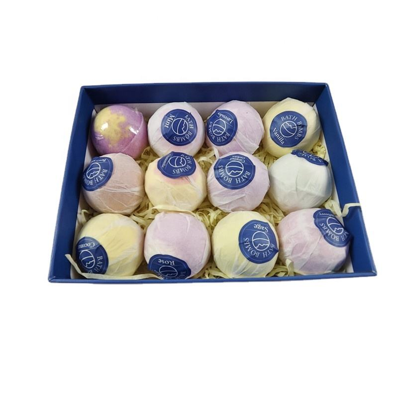 Wholesale Luxury 12-PCS Organic Natural Bath Set Hot Sale Home Use Bath