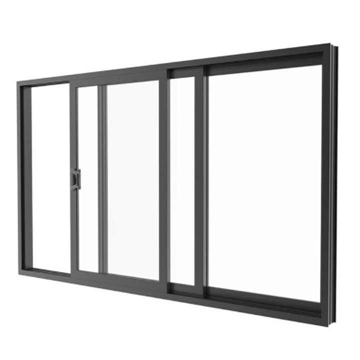 Wholesale High Quality UPVC PVC Aluminium Invisible Screen Sliding Casement Window