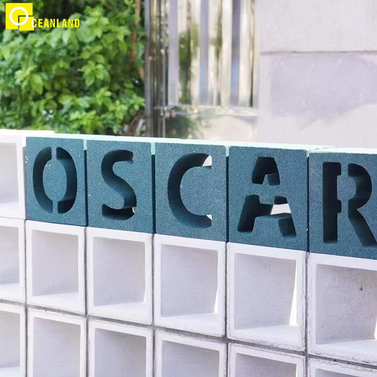 Wholesales Building Wall Clay Alphabet Words Hollow Construction Bricks