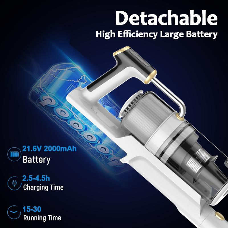 Latest Factory Home Floor Care Stick Vacuum Cleaner Battery Dry Cordless Vacuum Cleaner