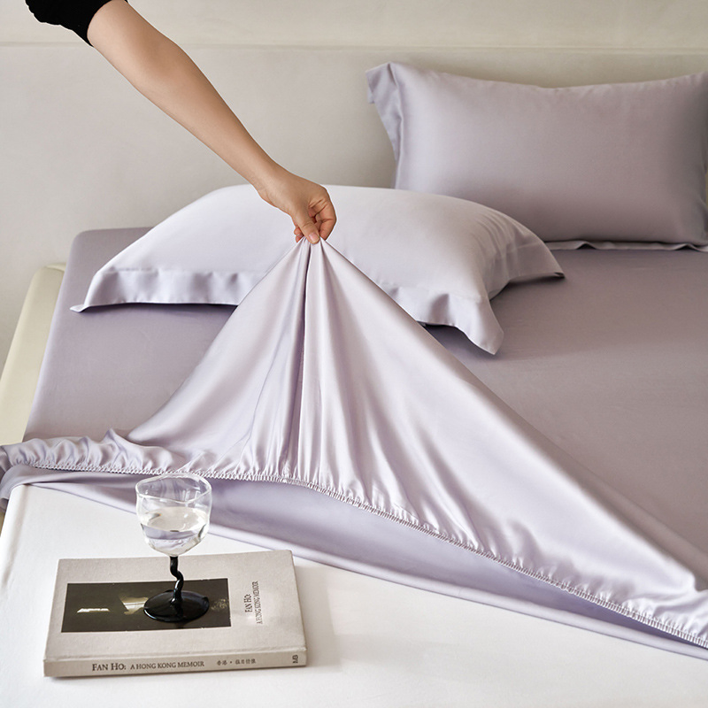 Luxury Cool Max 0.26 100s 100% Tencel Mattress Protector Cover Fitted Sheet