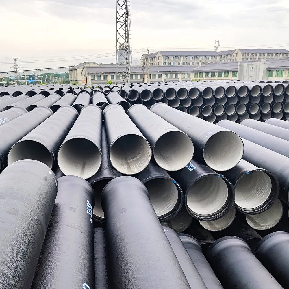 Drink Water Supply Pipelines DN300 DN400 DN1000 Self-Anchored Water Pressure Iron Round Ductile Pipes