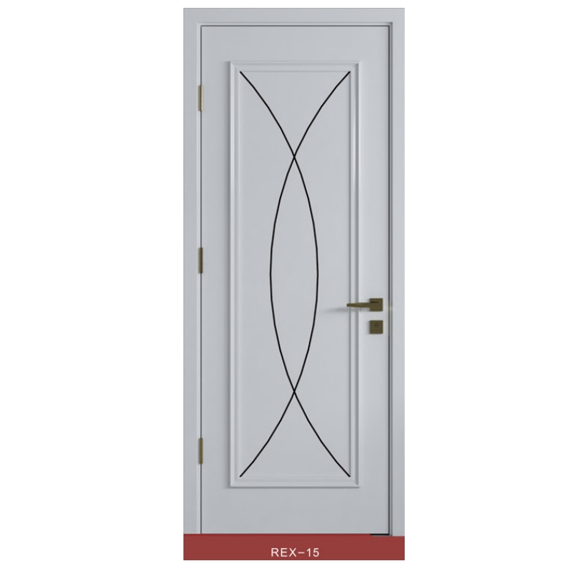 Waterproof Soundproof WPC Door with Frame