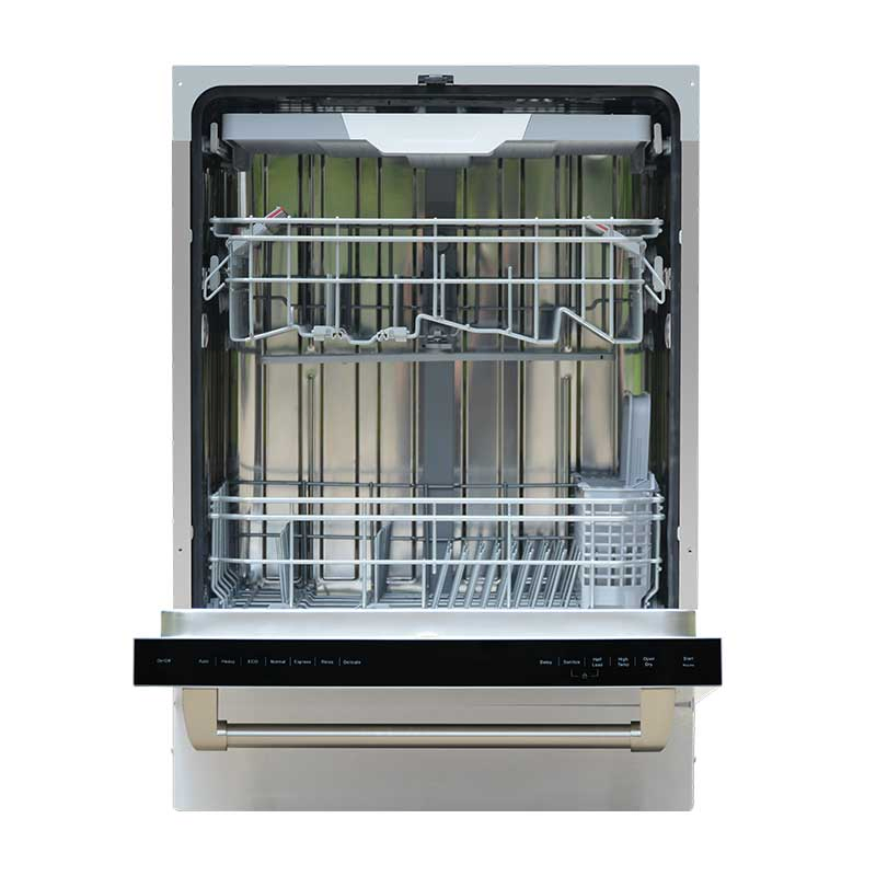 24" Top Control Built-in Stainless Steel Tub Dishwasher