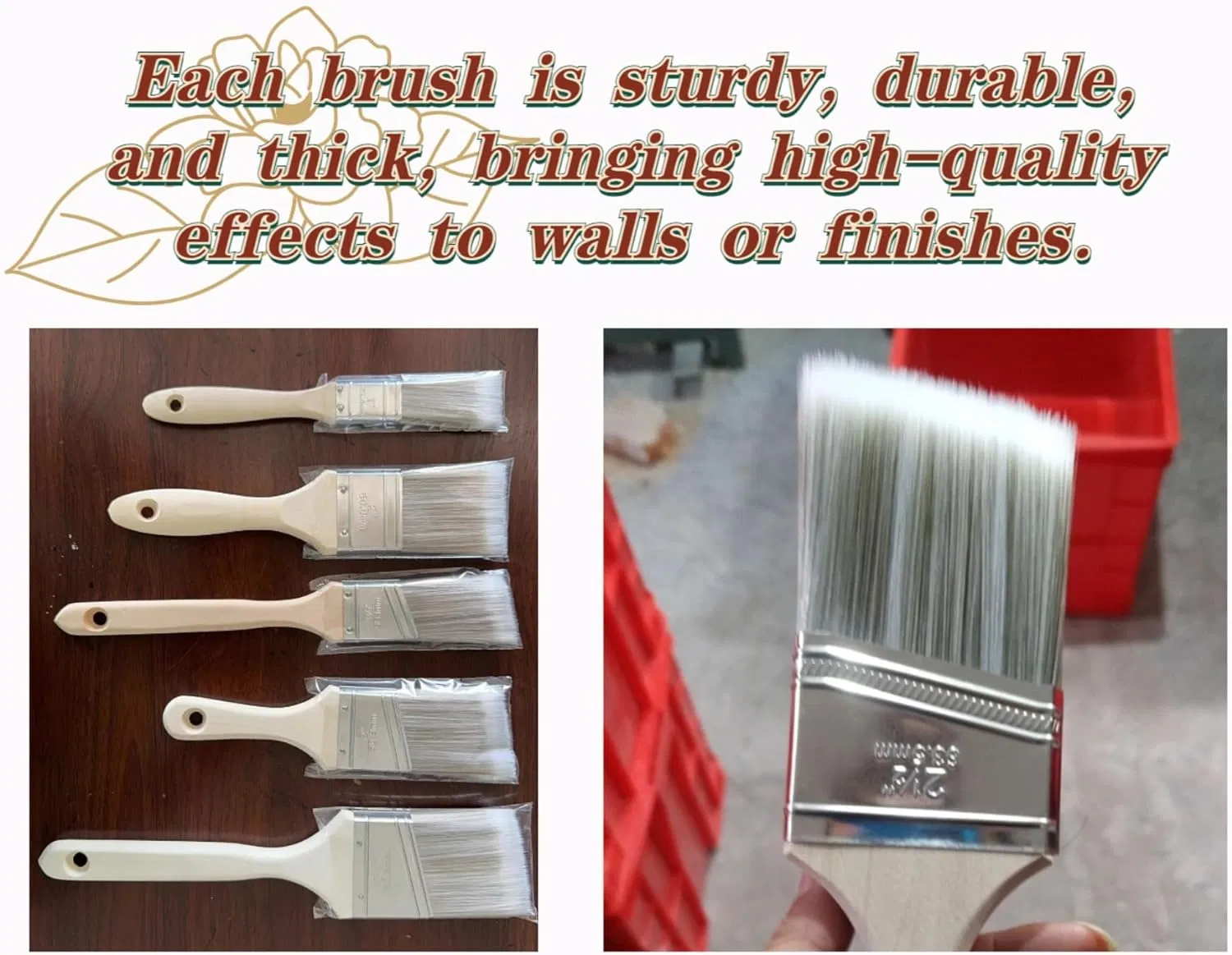Premium Quality Paint Brush for Smooth Finishes and Precision