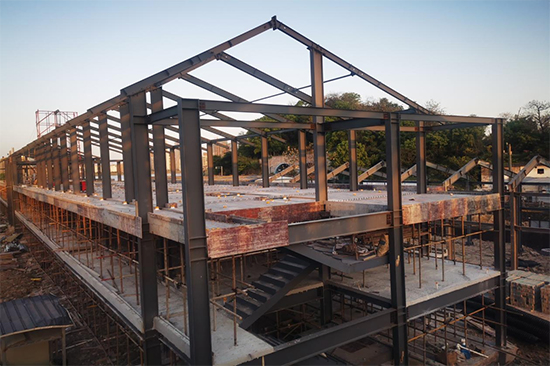 Fireproof Lightweight Metal Structure for Durable Steel Warehouse Workshop