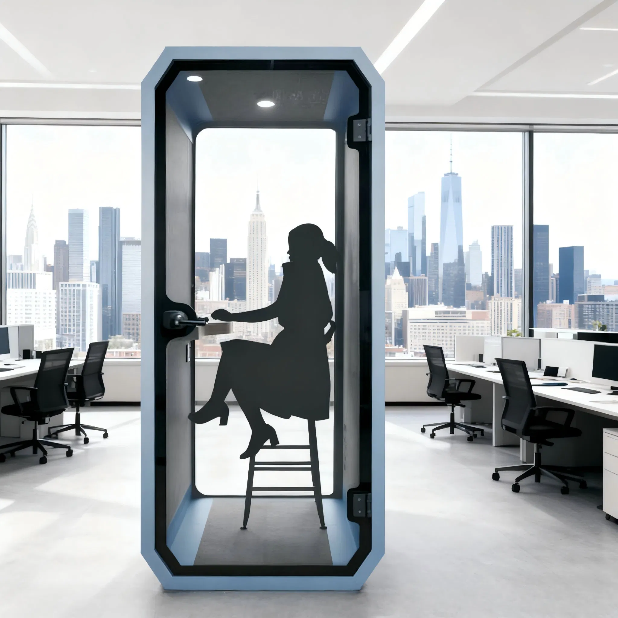 Portable Movable Private Acoustical Sound Proof Meeting Booth Pods for Sale
