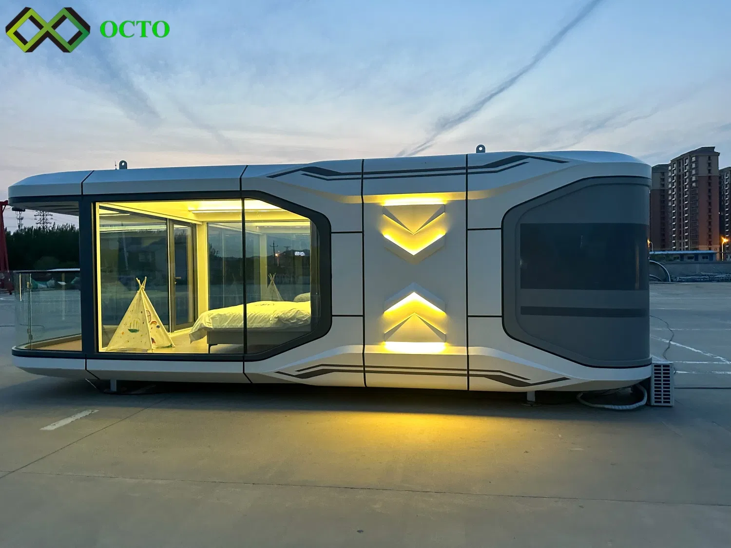 Mobile Convenience Store Tourist Attractions 28sqm Tü Rkiye Outdoor Prefab Space House