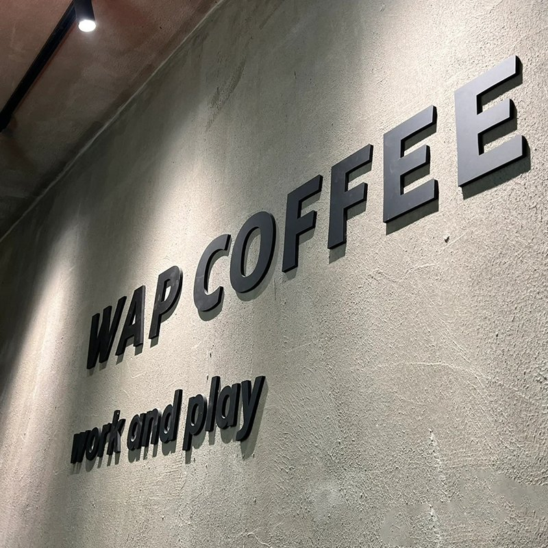 Ezd Custom Unluminous Indoor Store Logo Display 3D Laser Cut Letters