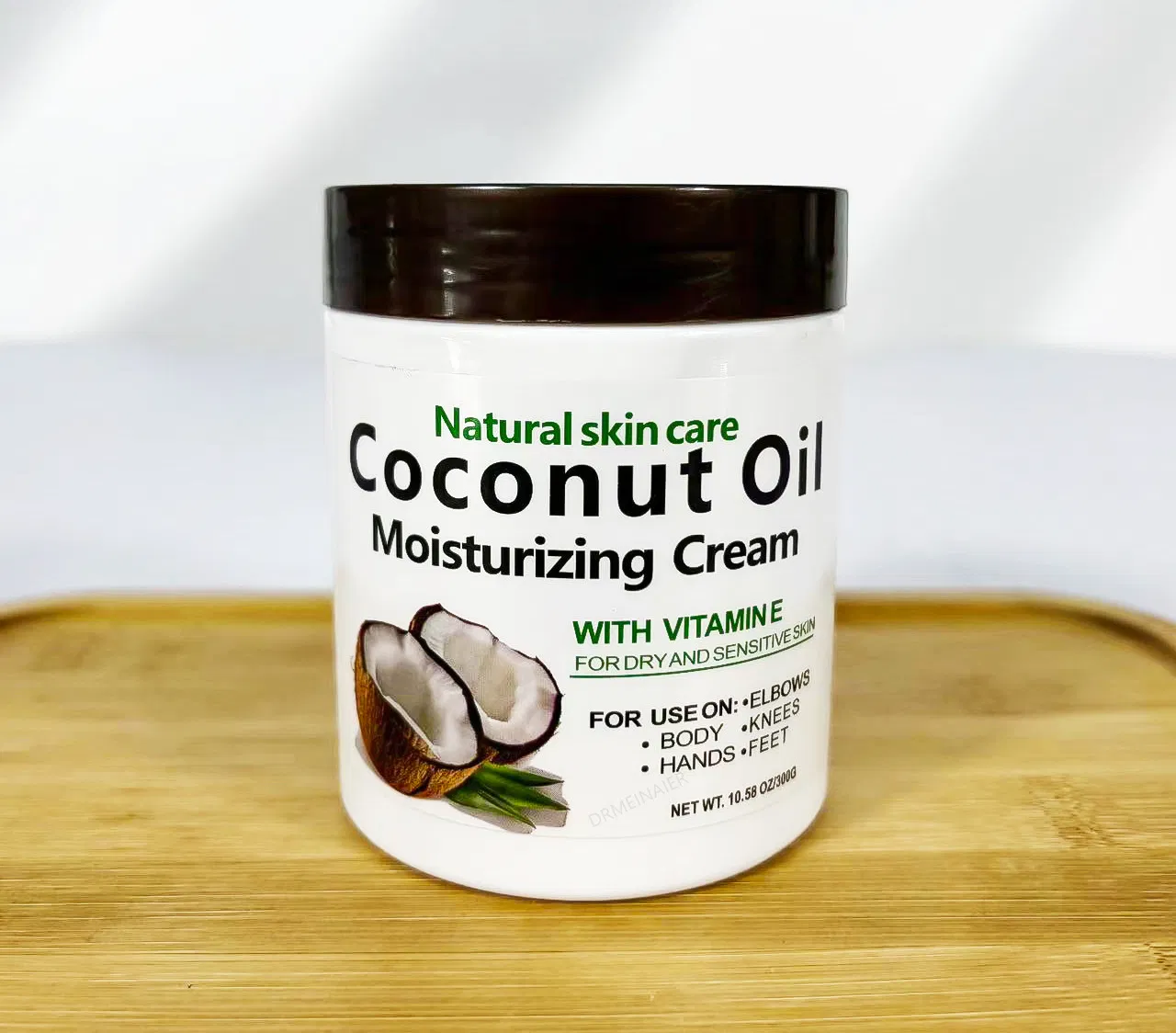 OEM/ODM Natural Organic Coconut Oil Face Cream 300g