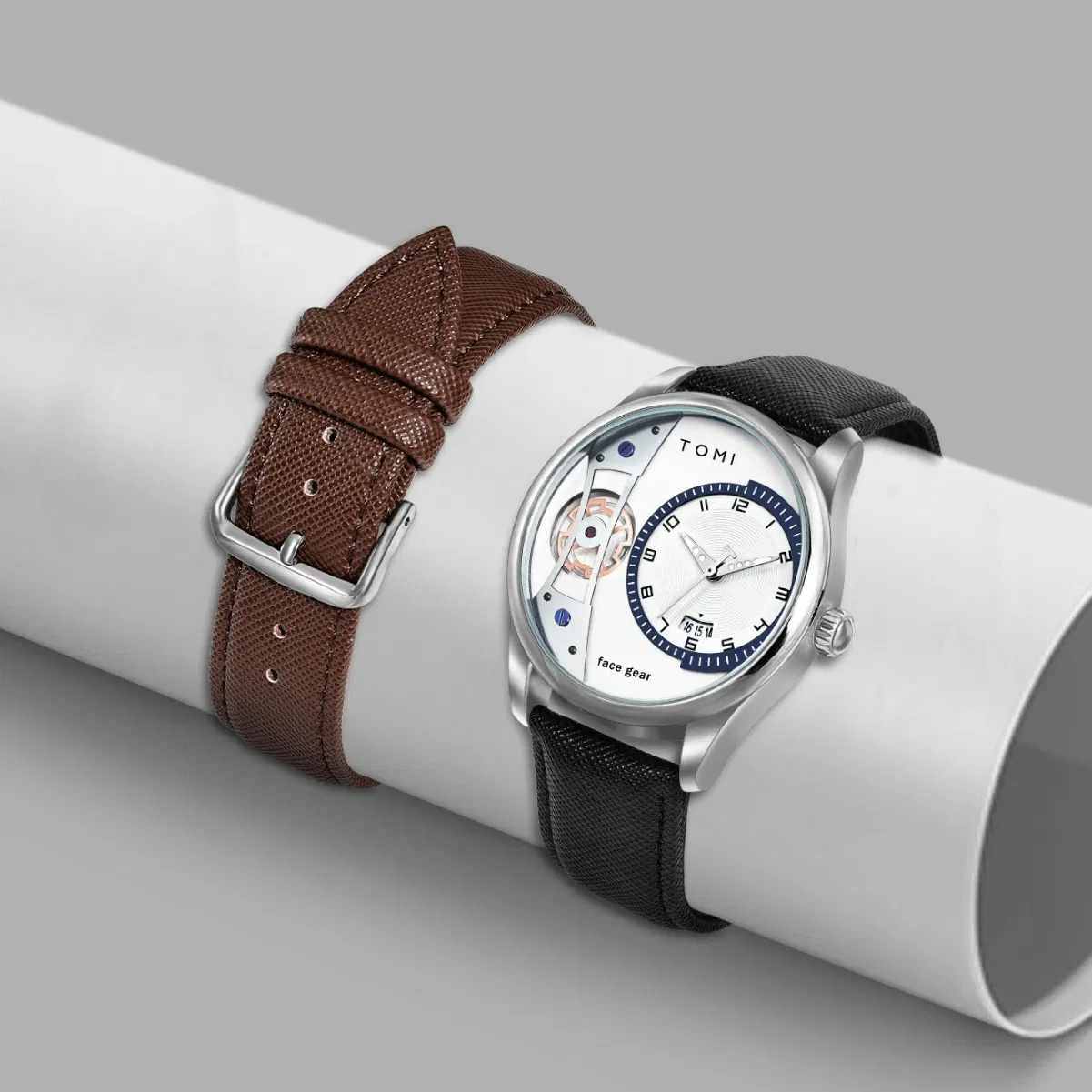 Tomi T105 Hot Leather Band Fashion Gift Watch Business Men's Quartz Watch