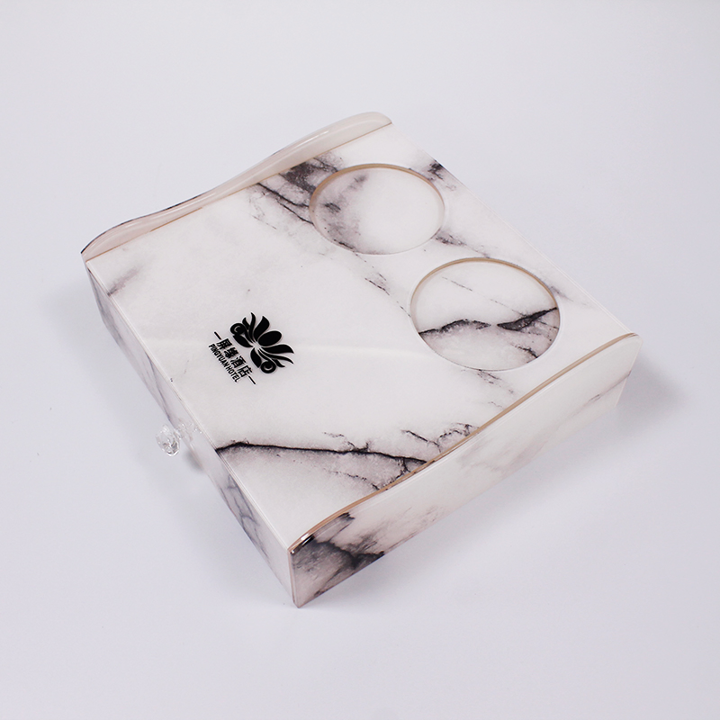 Hotel Hotel Bathroom Toothpaste Combing Storage Products High-Grade Plexiglass Acrylic Toothbrush Box