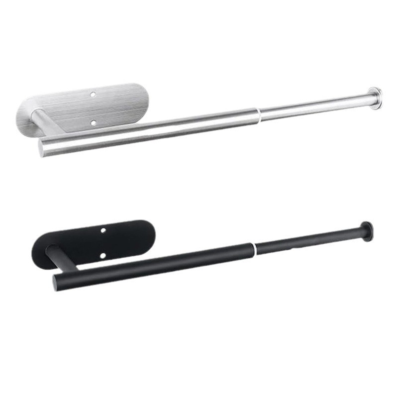 Paper Towel Holders Rack Paper Stainless Steel Kitchen Black Paper Towel Rack