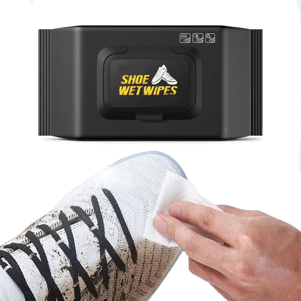 Factory Custom Disposable Shoe Wipes Sneaker Cleaner Shoe Toallitas Wet Wipes