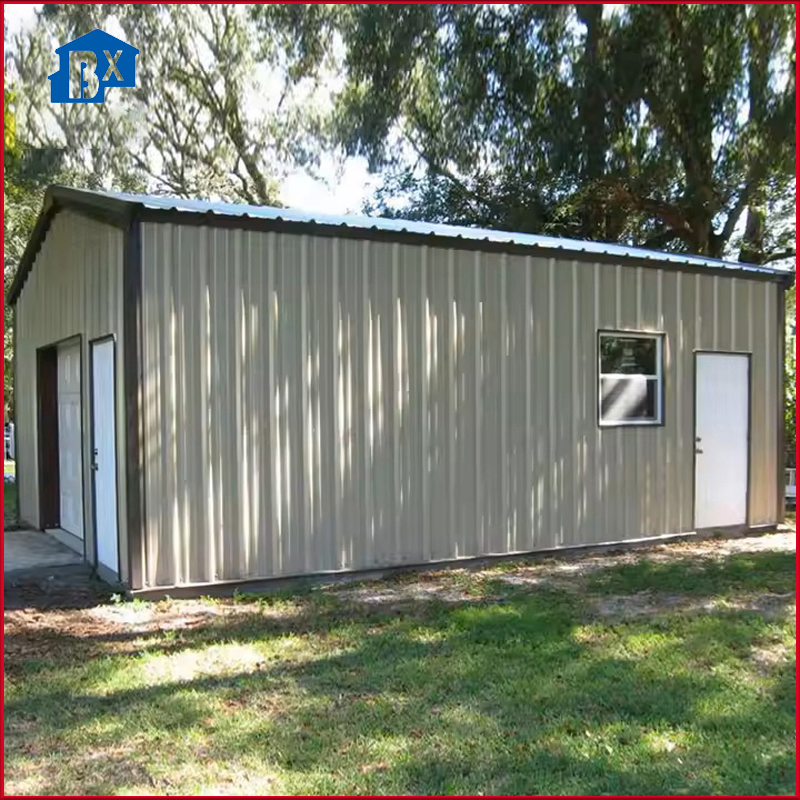 Compact Cheap Steel Structure Frame Carport Garage for Ultimate Protection and Storage Solutions Space-Saving Portable Sandwich Panel Garage