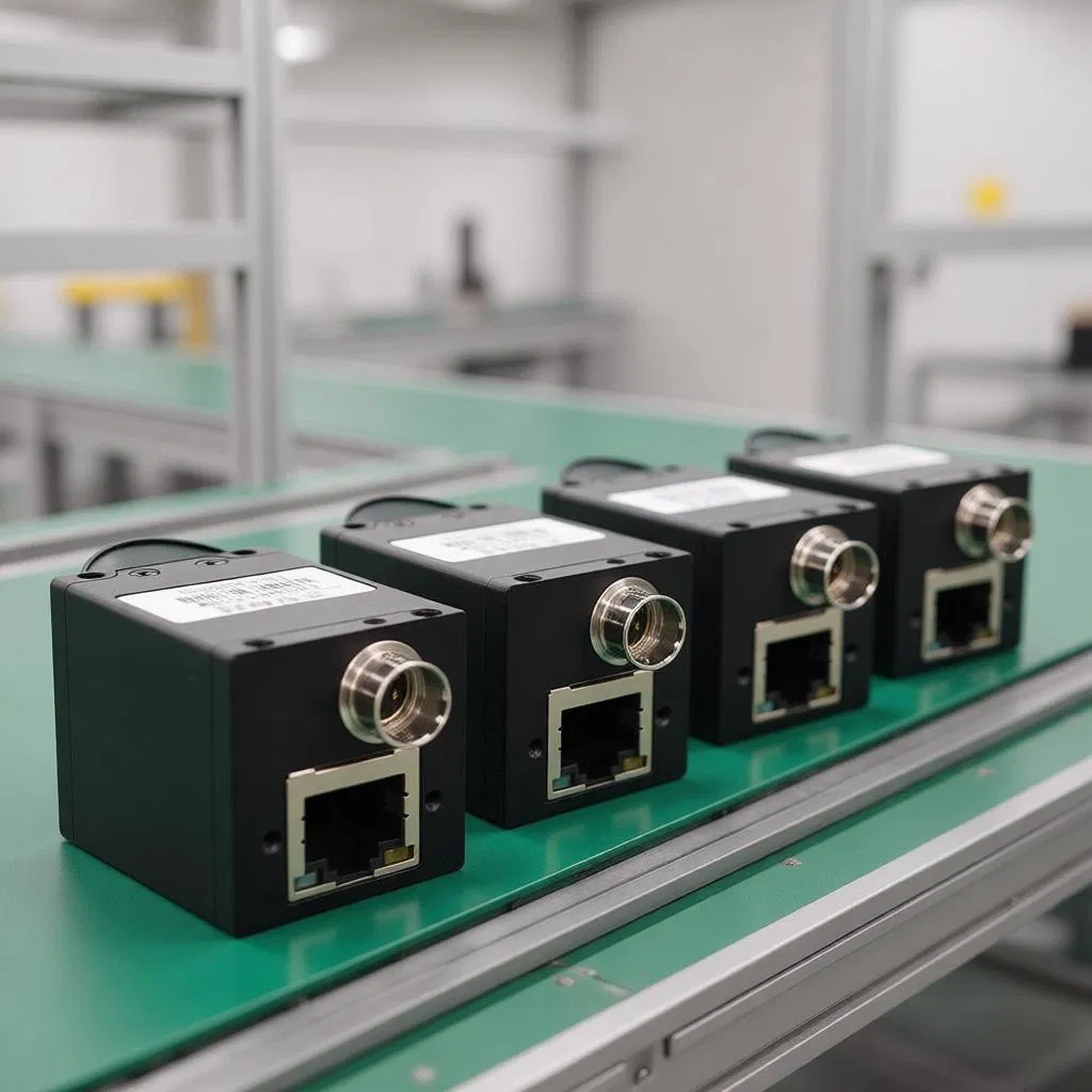 High-Speed 2MP Gige Industrial Camera 1/1.2" 5.86μm Pixel for Quality Control