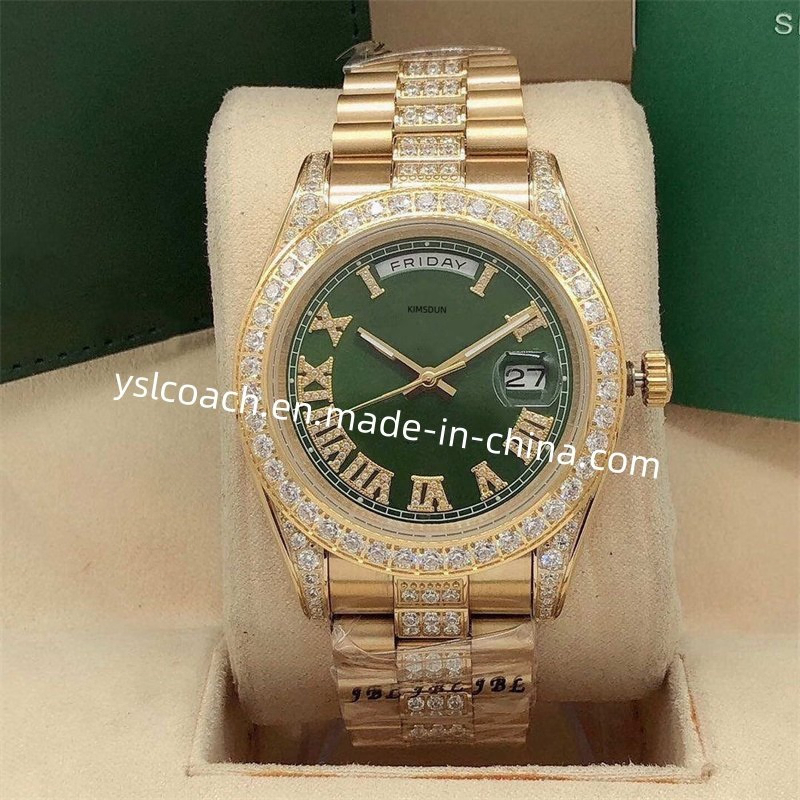 Часы Gypsophila Elegant с автоподзаводом и алмазной инкрустацией