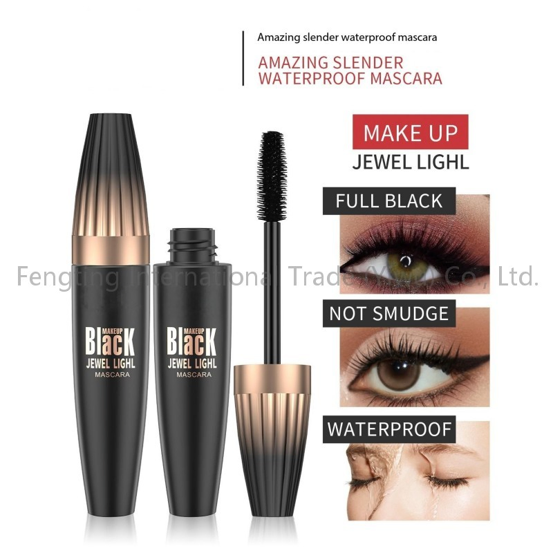 Natural Three-Dimensional Plump Thick Waterproof Anti Halo Dye Curl Slender Mascara