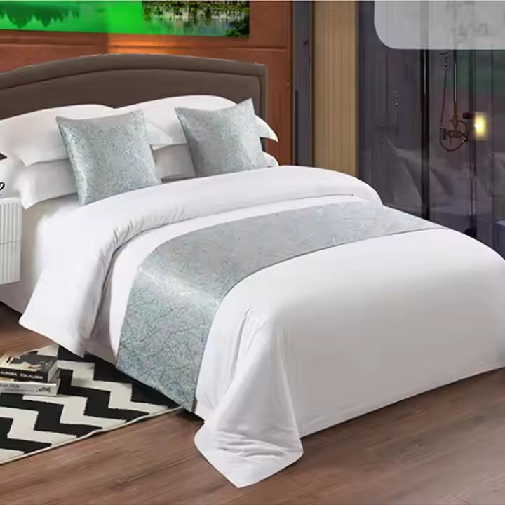 Luxury 400tc Long Staple Cotton Embroidery Hotel Quilt Cover Duvet Cover Hotel Linen