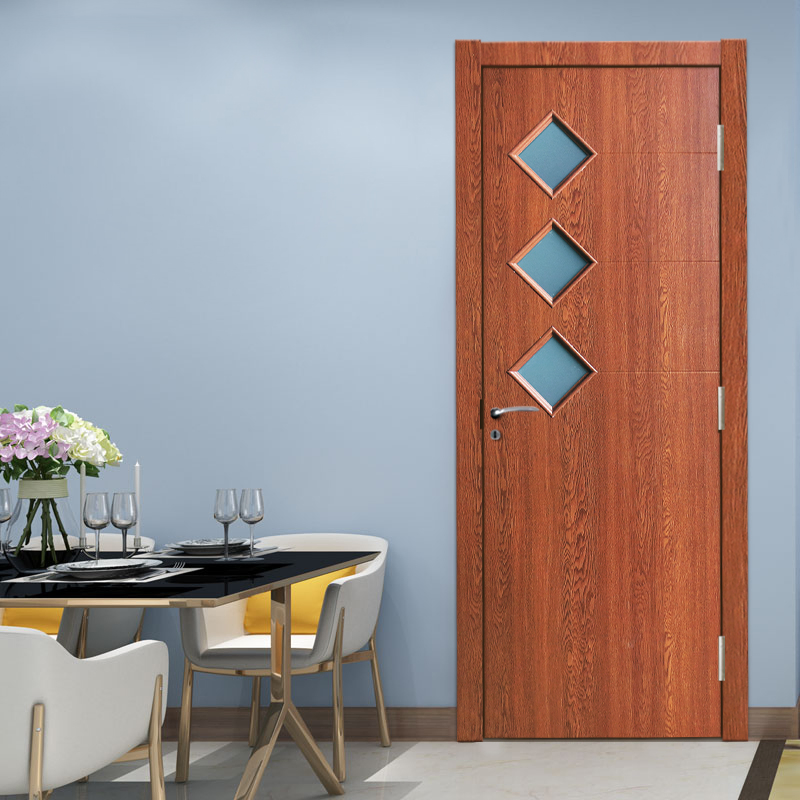 Good Quality Composite Door WPC Door with Wood Grain