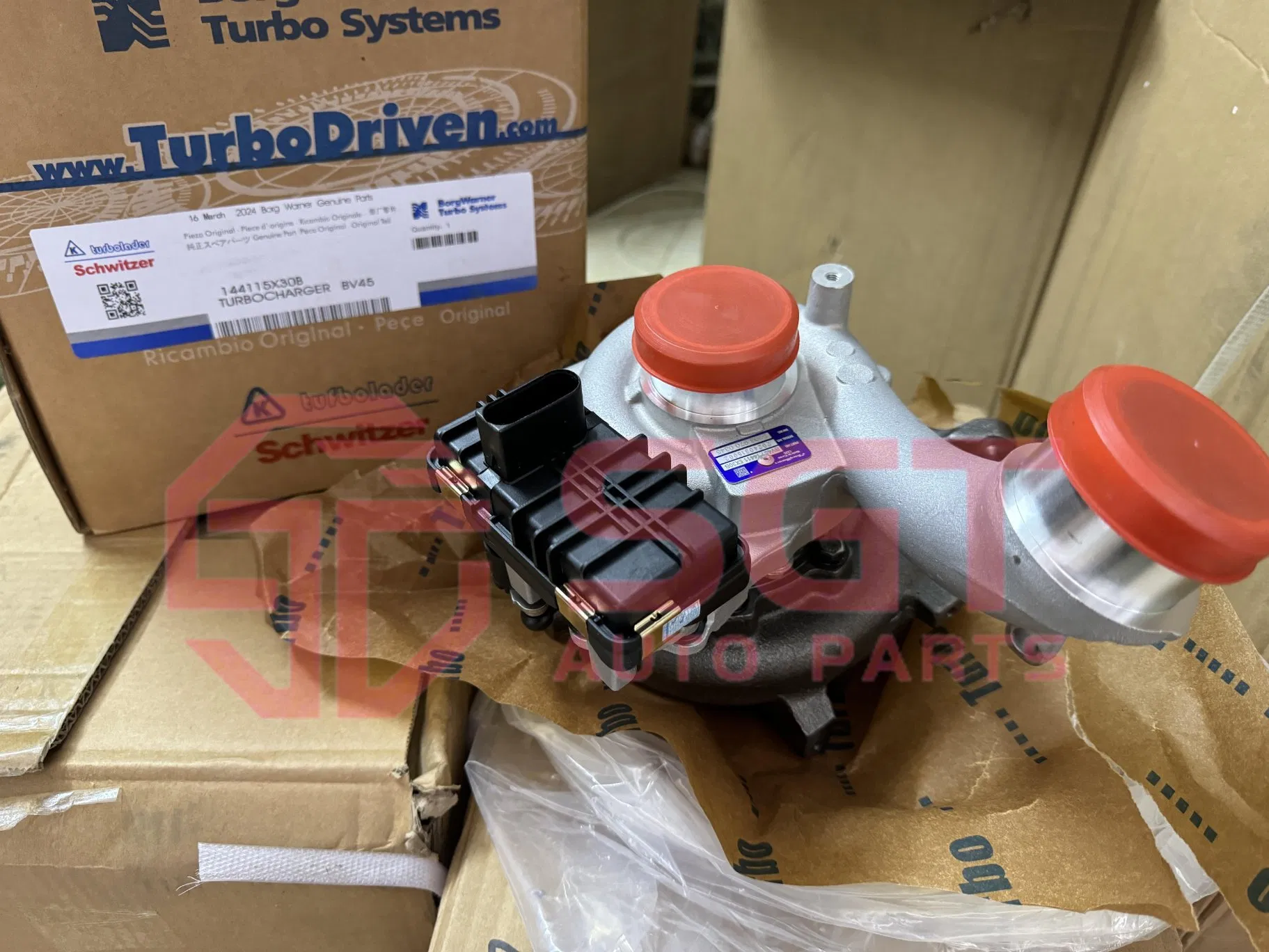 Турбокомпрессор BV45 для Nissan Navara NP300, Pathfinder YD25