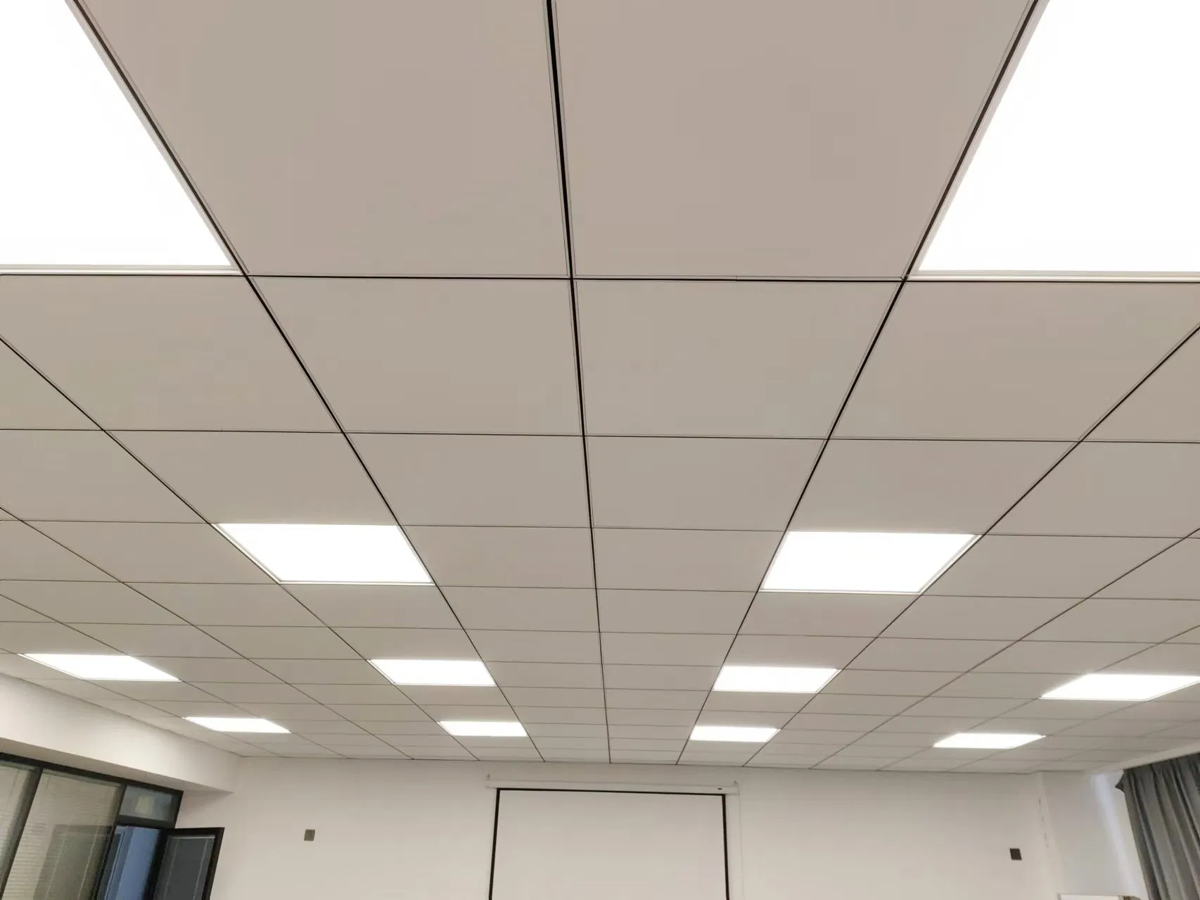 Rockwool Tegular Soundproof Ceiling Panel Acoustic Suspended Insulation Ceiling Tiles for Office Building
