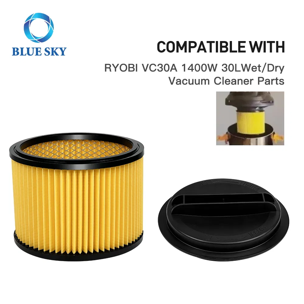 HEPA Filter Fit for Ryobi Vc30A 1400W 30L Wet Dry Vacuum Cleaner