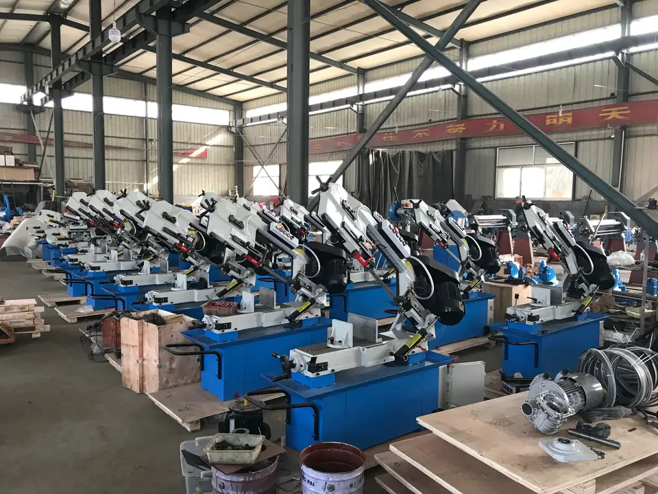 Ленточная пила по металлу горизонтальная BS-912B