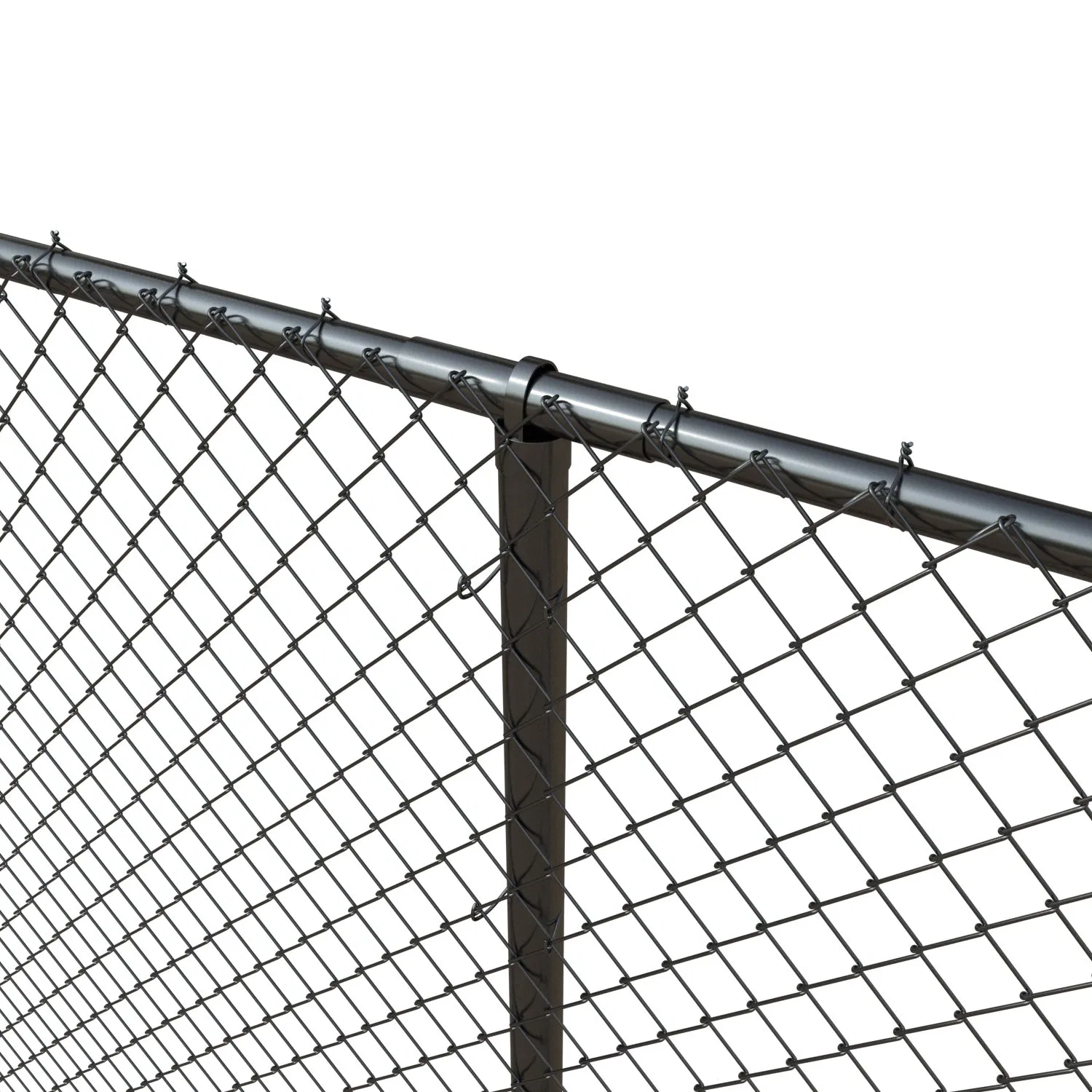Galvanized 9 Gauge Diamond Chain Link Fence Price Cyclone Fence for Farm