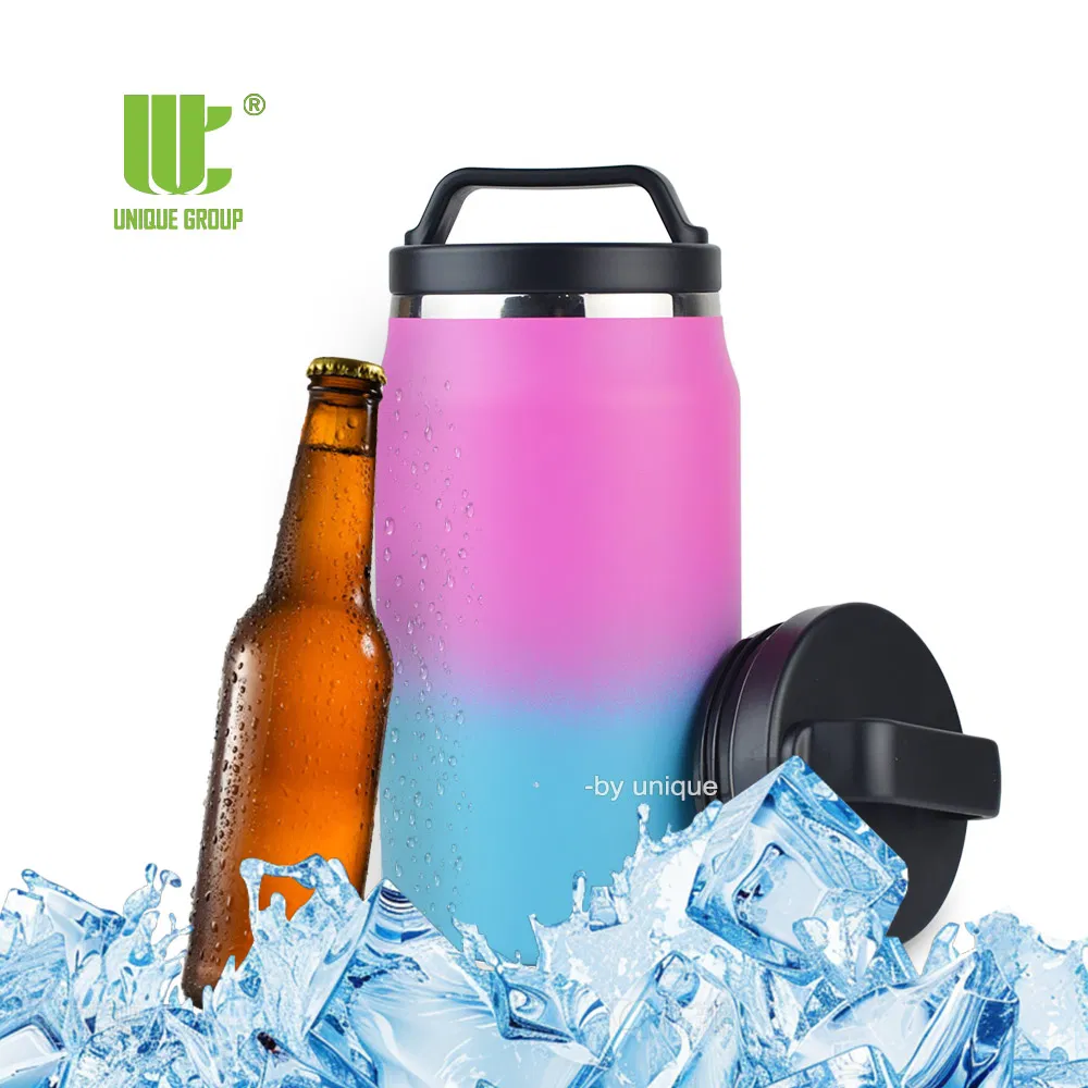 Leakproof Stainless Steel Mini Drink Cooler with Lid Small Cooler for Canned Beverages and Outdoor Use OEM