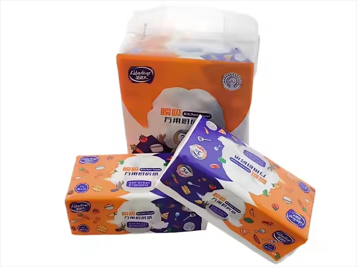 Supermarket Cheapest Tissue Paper China Factory Customize Packing Tissue 100% Virgin Wood