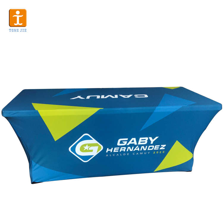 2019 Popular Dye Sublimation Full Graphic Print Tablethrow / Tablecloth
