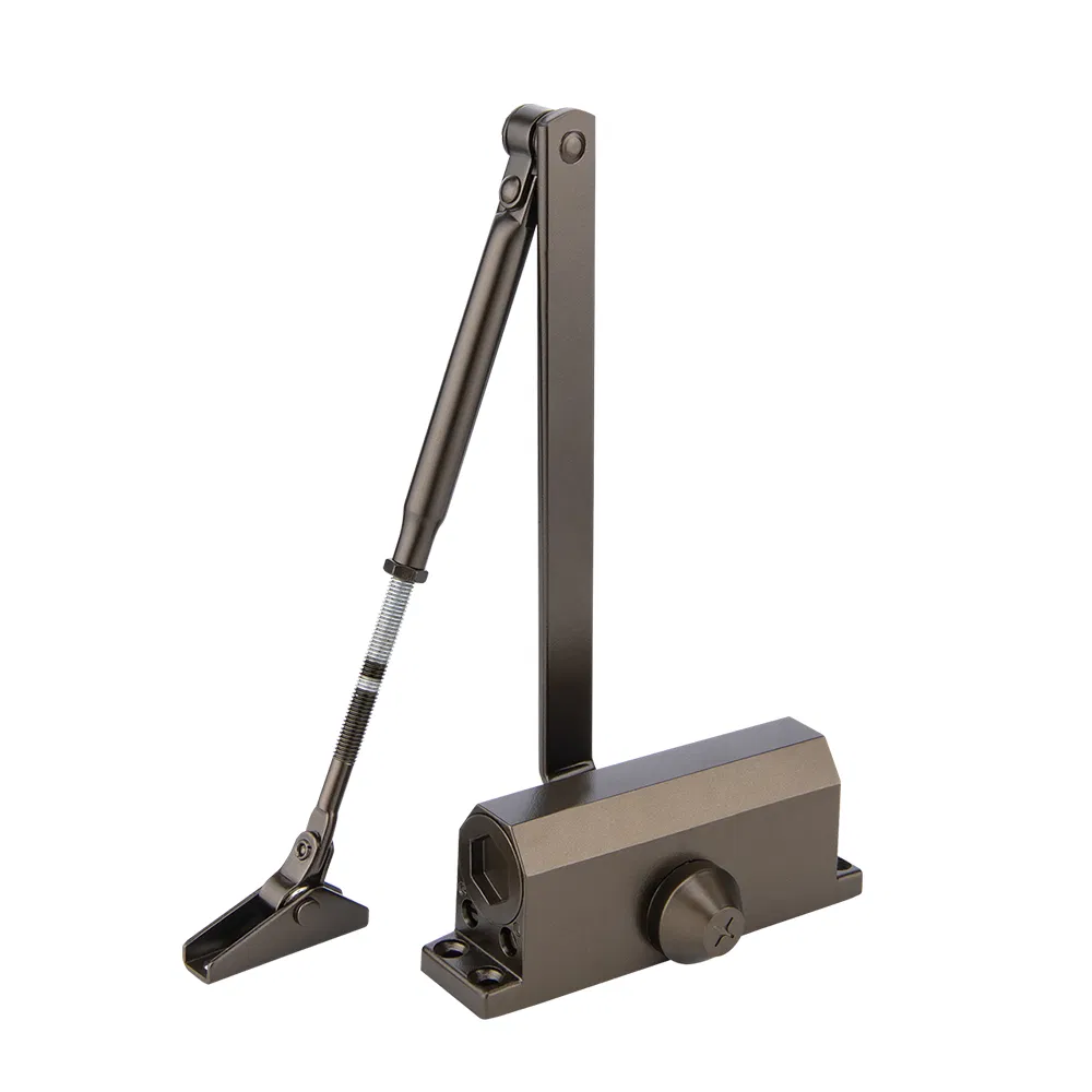 Commercial Use Adjustable Spring Door Closer Aluminum Alloy Body Door Closer