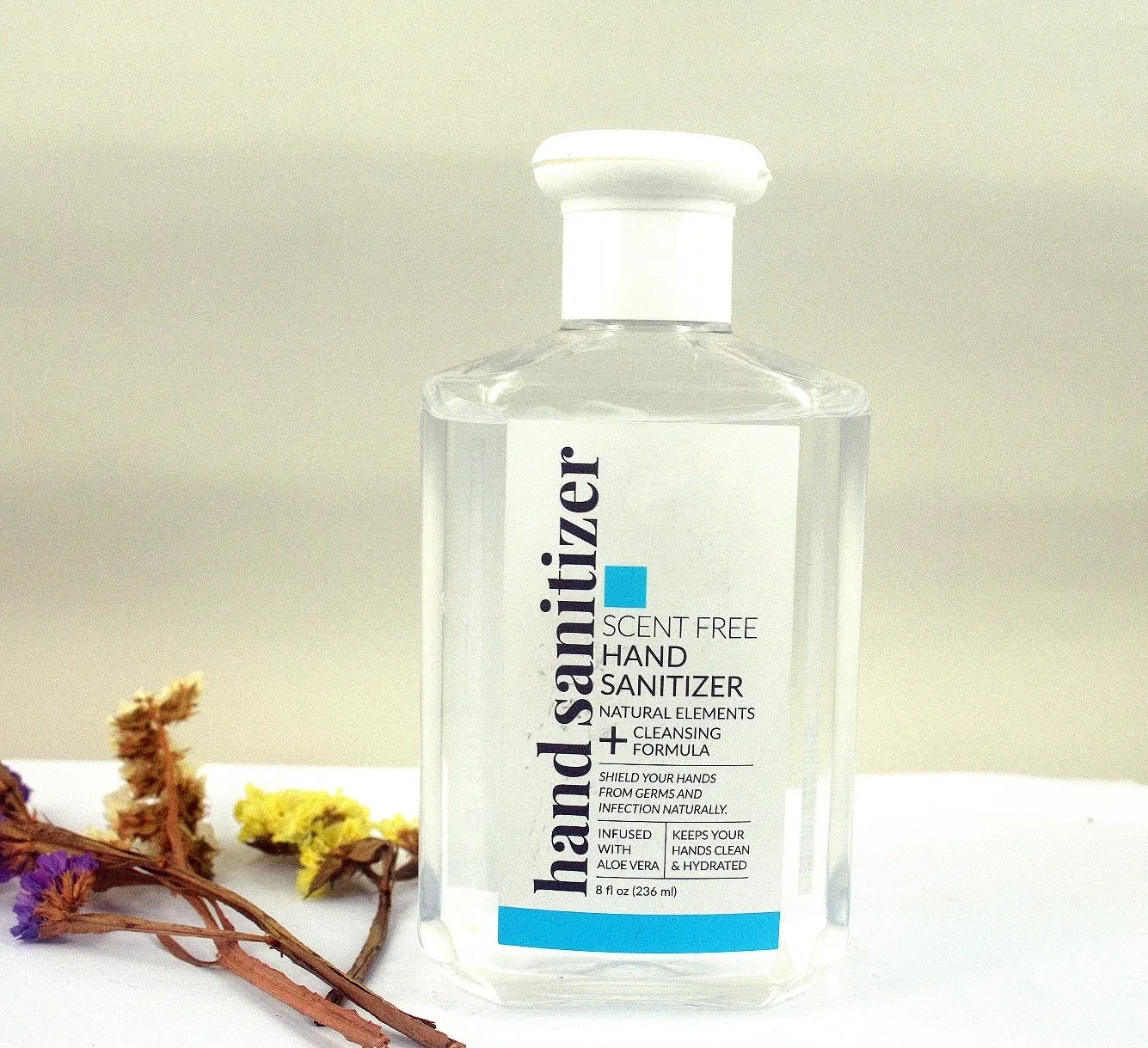 236ml (8FL oz) Hand Sanitizer Ce Certification with Aloe Vera