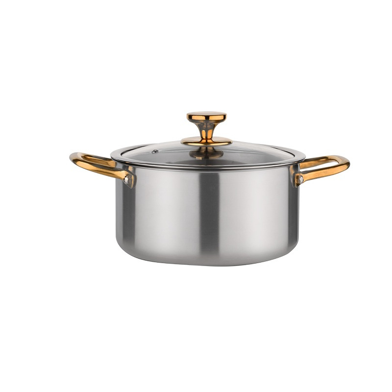 Durable Heavy-Duty Stainless Steel Stock Pot and Kitchen Utensils Bundle