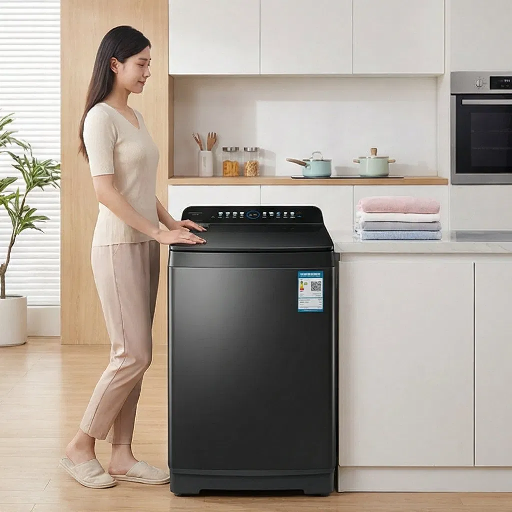 12kg Top Loading Washing Machine with Safety Close Door