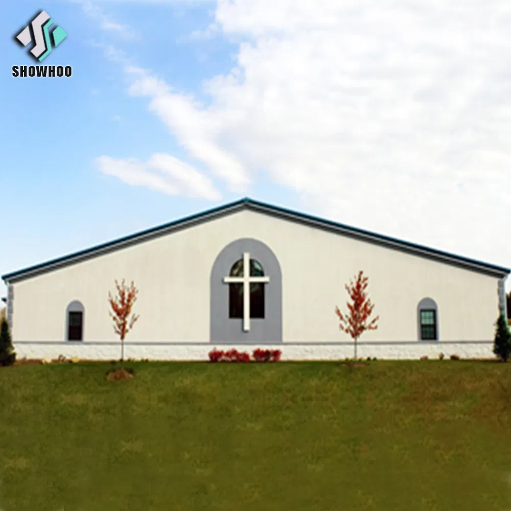 Low Cost Waterproof Metal Prefab Church Buildings Sales