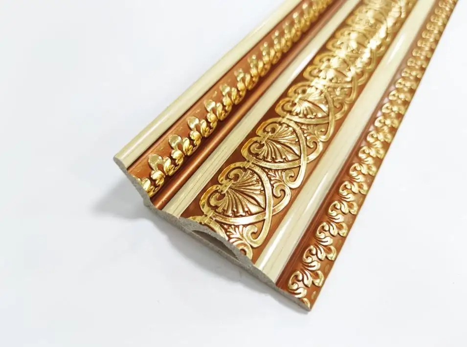 Cornice Moulding Hot Selling Arab Ceiling Cornice Polyurethane PS Mold Frame Line Decoration Cornice Moulding