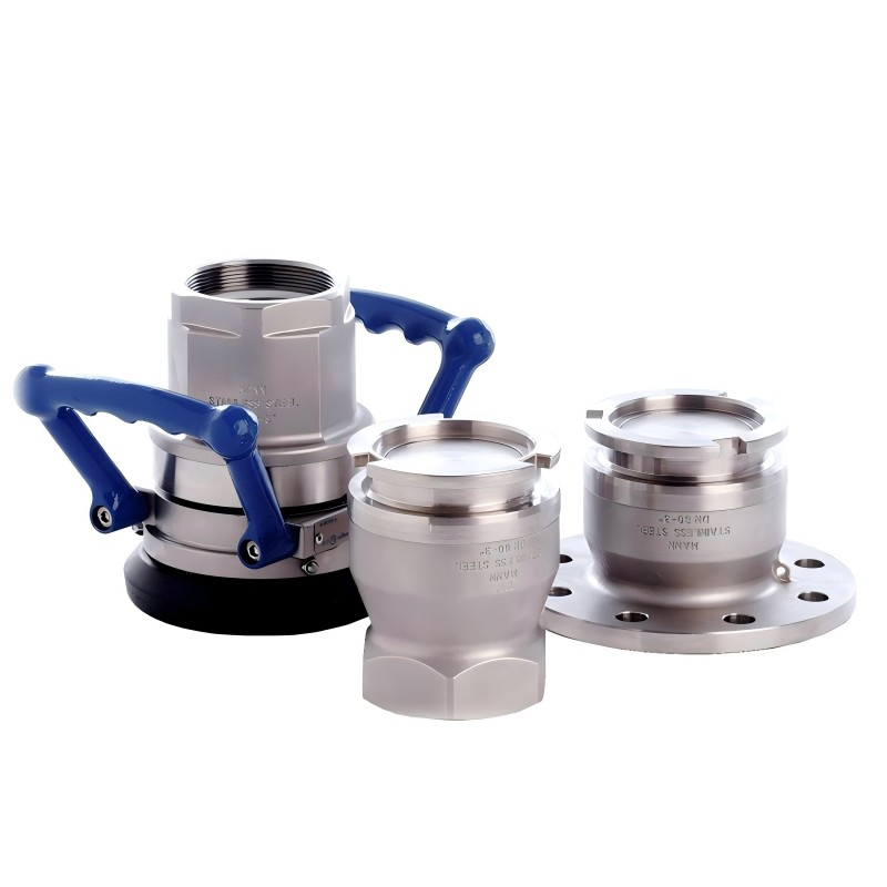 Tank Truck Loading/Unloading Oil/Fuel/Gas/LPG Transfer Dry Break Disconnect Hose Pipe Fittings