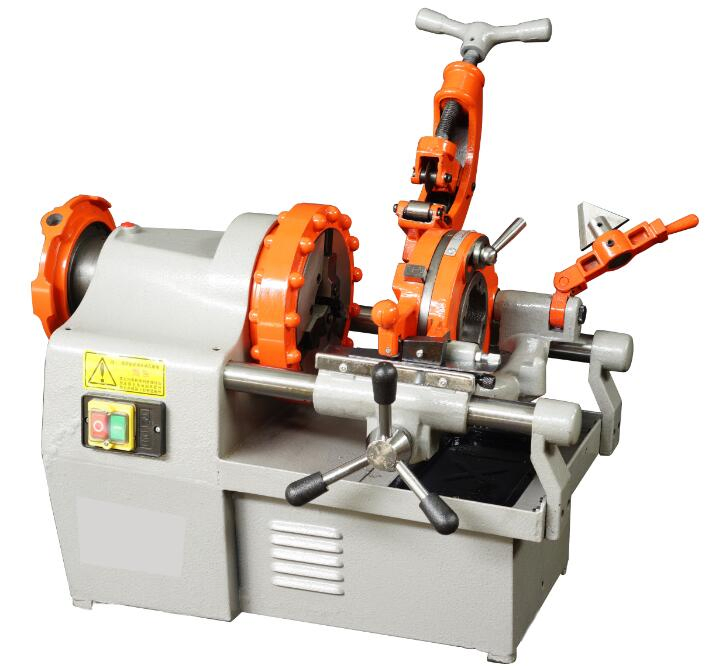 Heavy Duty Metal Pipe Threads Making Machine 2 Inch High Grade Tube Threader