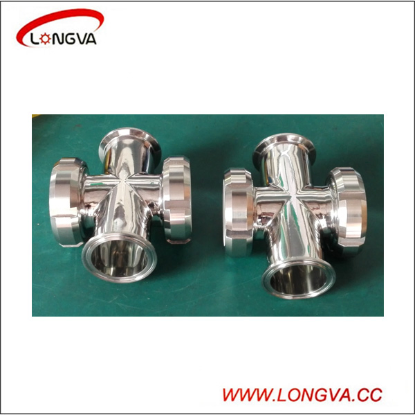 Sanitary Stainless Steel Four Ways Sight Glass