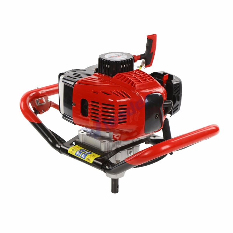 Portable Handheld Post Driver with Recoil Start & 1.2L Fuel Tank