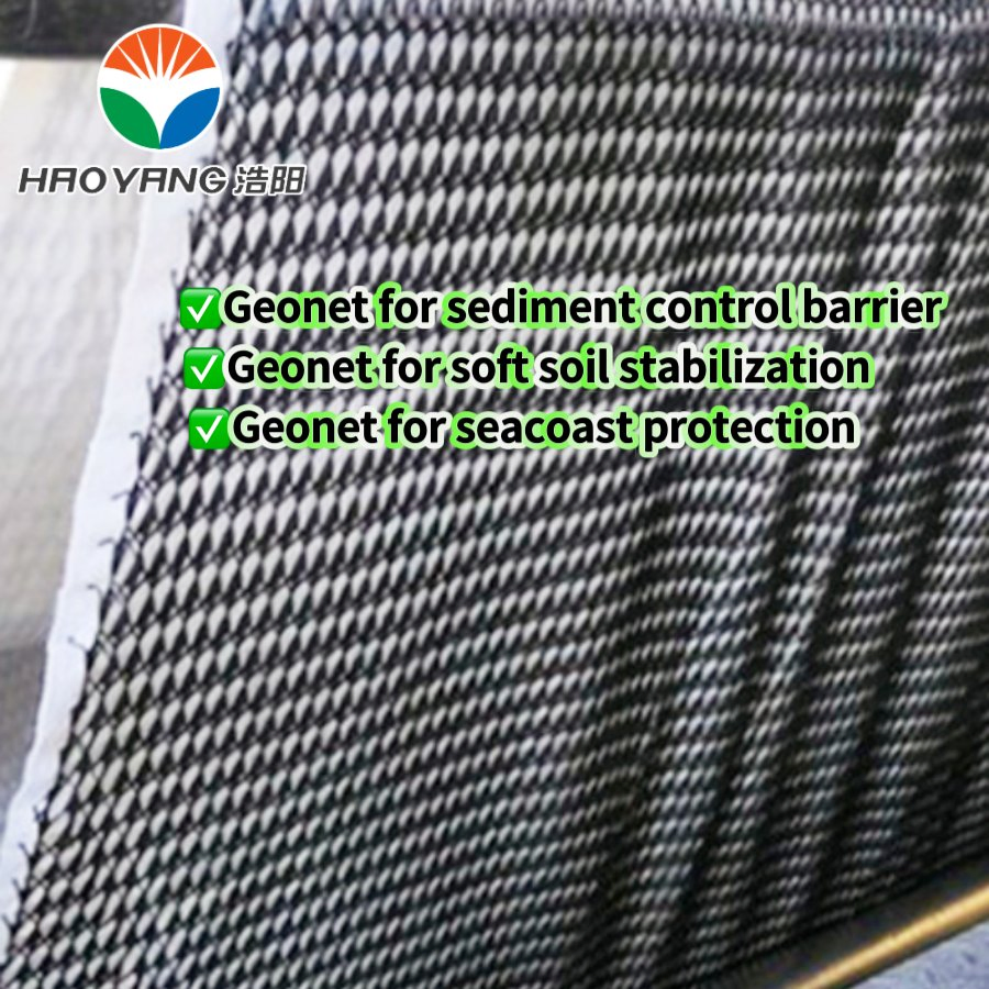 6m Width, 3D Composite Drainage Geonet in Landfill Network