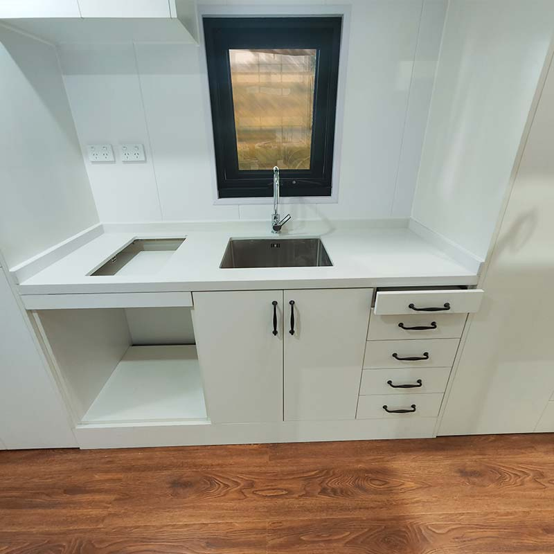 New Zealand Standard Light Steel Frame Prefab Tiny Home on Wheels Ready to Sale