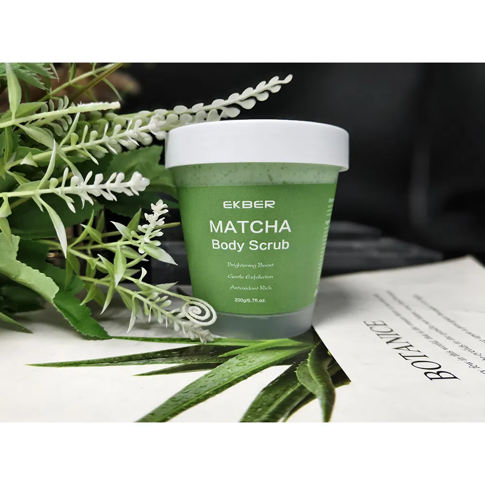 Matcha Skin Scrub Exfoliating Smoothing Matcha Scrub Oil Control Deep Cleaning Natural Organic Matcha Body Scrub